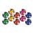 Стразы для творчества КРУГЛЫЕ, ЦВЕТ АССОРТИ, 6мм, 30г, ОСТРОВ СОКРОВИЩ, 661218 661218 