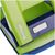 Дырокол Berlingo "Power TX" 30л., металлический, с фиксатором и линейкой, зеленый KPh_30180