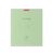 Тетрадь 24 листа, в линейку, «Классика», картонная обложка, зелёная 35325
