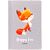 Обложка для паспорта MESHU "Happy Fox", ПВХ, 2 кармана MS_34135