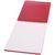 Блокнот А5 60л. на гребне OfficeSpace "Base", красная пластиковая обложка Б5к60грП_35411
