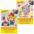Цветная бумага А4 2-сторонняя офсетная, 16л. 8цв., на скобе, ЮНЛАНДИЯ, 200х280мм, (2 вида), 129558 129558