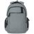 Рюкзак GRIZZLY, 31*46*18см, 2 отделения, 3 кармана, анатомическая спинка, серый RQ-110-1/1