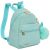 Рюкзак GRIZZLY, 21*25*10см, 1 отделение, 2 кармана, укрепленная спинка, мятный RXL-224-1/2