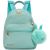 Рюкзак GRIZZLY, 21*25*10см, 1 отделение, 2 кармана, укрепленная спинка, мятный RXL-224-1/2