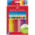 Карандаши цветные Faber-Castell "Grip", 36цв., трехгран., заточен., картон., европодвес 112442