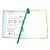 Набор закладок для книг 12*376мм (ляссе с клеевым краем), ДПС, 06шт., ярко-зеленый 2921-109