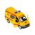 Машина металл свет-звук РЕАНИМАЦИЯ 14,5 см, двери, багаж, инерц, желт 306219 306219