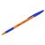 Ручка шариковая Berlingo "Tribase grip orange" синяя, 0,7мм, грип CBp_70960