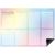 Магнитный планер на неделю MESHU А4, "Gradient", с маркером MS_47323