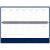 Планинг недатированный, 64л., 330*130мм, кожзам, Berlingo "Vivella Prestige", синий UP2_80646