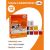 Гуашь Гамма "Оранжевое солнце", 12 цветов (10 классич.+золотой+серебряный), 20мл, картон. упаковка 180120222