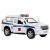 Машина металл TOYOTA PRADO ПОЛИЦИЯ 12 см, двери, багаж, инерц, белый 298711 298711