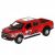 Машина металл FORD F150 RAPTOR ХИЩНИКИ 12 см, двер, баг, инер, красный 340963 340963