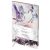 Записная книжка А5 80л. ЛАЙТ, кожзам, Greenwich Line "Sakura. Shadoof", с резинкой, тиснение фольгой, блок в линию NA5_51398