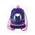 Мешок для обуви 1 отделение Berlingo "Jolly kitty", 400*480мм, расширяющееся дно, светоотражающая лента, карман на молнии MS1077