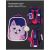 Ранец Berlingo Expert "Scary cat" 37*28*16см, 2 отделения, 2 кармана, анатомическая спинка RU07103