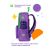 Рюкзак Berlingo "Regular purple", 40*27*16см, 1 отделение, 3 кармана, уплотненная спинка RU09191