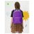 Рюкзак Berlingo "Regular purple", 40*27*16см, 1 отделение, 3 кармана, уплотненная спинка RU09191