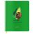 Дневник 1-11 кл. 48л. (твердый) MESHU "Avocadreams", иск. кожа, УФ-печать с глиттером, тиснение фольгой, тон. блок, ляссе MS_49358