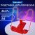 Подставка для книг и учебников BRAUBERG LINE+, металлическая, красная, европодвес, 238070 238070