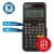 Калькулятор инженерный BRAUBERG SC-850, 240 функций, 10+2 разрядов, двойное питание, ЧЕРНЫЙ, 250525 250525
