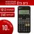 Калькулятор инженерный BRAUBERG SC-850, 240 функций, 10+2 разрядов, двойное питание, ЧЕРНЫЙ, 250525 250525