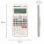 Калькулятор инженерный двухстрочный BRAUBERG SC-880-N 417 функций, 10+2 разр, батарея, БЕЛЫЙ, 250526 250526