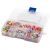 Набор BEADS SET для творчества и рукоделия,200 бусин,10 видов, пастель, нить, BRAUBERG KIDS, 664693 664693