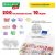 Набор BEADS SET для творчества и рукоделия,200 бусин,10 видов, пастель, нить, BRAUBERG KIDS, 664693 664693