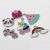 Набор BEADS SET для творчества ЕДИНОРОГИ, 150 бусин, 6 метал. шармов, резинка, BRAUBERG KIDS, 664699 664699