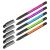 Ручка шариковая Berlingo "Color Zone stick" синяя, 0,7мм, прорезиненный корпус ассорти CBp_70950