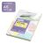 Бумага цветная OfficeSpace "Pale Color", А5, 80г/м2, 100л., (5 цветов) PC_38236
