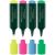 Набор текстовыделителей Faber-Castell "48" 04цв., 1-5мм, пластик. уп., европодвес 154804