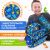 Рюкзак BRAUBERG KIDS PLAY детский, 1 отделение, 3 кармана, Dinos, 29х23х12 см, 271392 271392