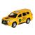 Машина металл LEXUS LX570 ДИНОЗАВРЫ 12 см, двери, багаж, инерц, желтый 336382 336382