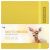 Скетчбук для акварели 40л., 145*145 BG "Bright. Yellow", кожзам, на резинке, 200г/м2 Cк40с_61740