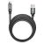 Кабель Smartbuy Bold, USB - Lightning, для Apple, экстрапрочный, 3A output, оплетка TPE, 1м, черный IK-512BOLD-BLACK