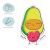 Значок акриловый MESHU "Avocado", прямая УФ-печать, 2,3*3,6см MS_47422