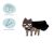 Значок акриловый MESHU "Batcat", прямая УФ-печать, 3,8*2,6см MS_47436