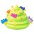 Слайм с добавками для замешивания Slime "Dessert Duet", банановый бум/клубничный взрыв/яблочный краш/взрывной чизкейк, 110г., ассорти SLM206
