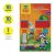 Цветная пористая резина (пенка EVA) Мульти-Пульти, А4, 10л., 10цв., 1мм, ассорти EF_22280
