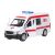Машина металл свет-звук СКОРАЯ ПОМОЩЬ 14,5см, двери, багаж, инерц, бел 394897 394897