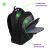 Рюкзак Berlingo City "Comfort black" 42*29*17см, 3 отделения, 3 кармана, отделение для ноутбука, USB разъем, эргономическая спинка RU06954