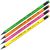 Карандаш ч/г Berlingo "Flexy Neon" HB, с ластиком, заточен., пластиковый, ассорти BP00880