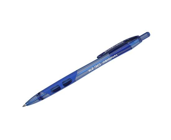 Ручка шариковая автоматическая Erich Krause "XR-30" синяя, 0,7мм, грип 17721