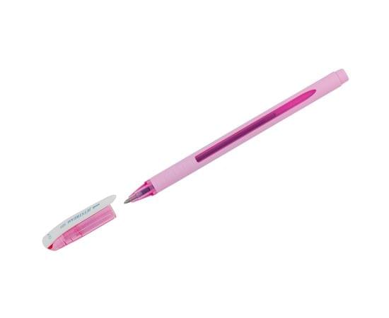Ручка шариковая Uni "Jetstream SX-101-07FL" синяя, 0,7мм, грип, розовый корпус 120356