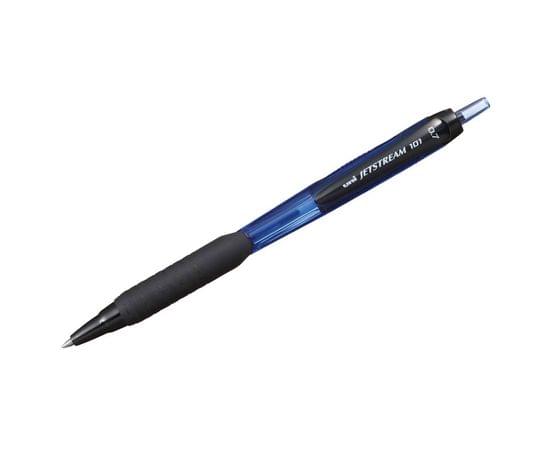 Ручка шариковая автоматическая Uni "Jetstream SXN-101-07" синяя, 0,7мм, грип 68417