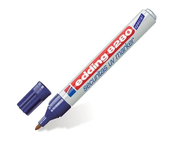 Маркер ультрафиолетовый EDDING 8280, круглый наконечник, 1,5-3мм, Е-8280 150595 