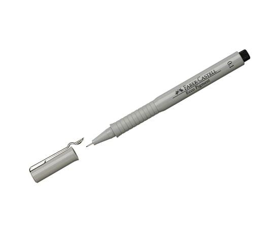 Ручка капиллярная Faber-Castell "Ecco Pigment" черная, 0,1мм 166199